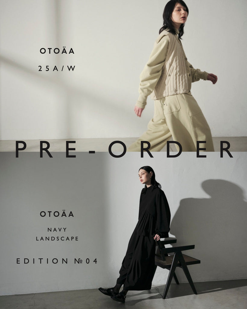 PRE - ORDER  OTOÄA 25 A/W & NAVY LANDSCAPE EDITION #04